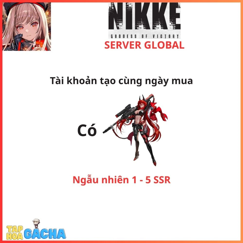 [Global] Nikke Red Hood cùng ngày